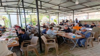 Emetin Doğanlar köyünde hayır yemeği ve yağmur duası