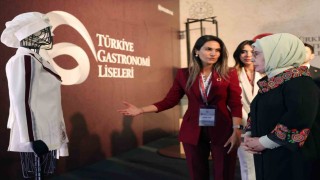 Emine Erdoğan, Türkiye Gastronomi Liseleri Tanıtım Programına katıldı