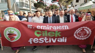 Emiralem Çilek Festivaline muhteşem başlangıç
