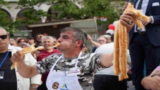 En uzun böreği yiyebilmek için günlerce aç kaldılar...