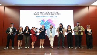 Erdemir Çelik ve Yaşam Heykel Yarışmasında ödüller sahiplerini buldu