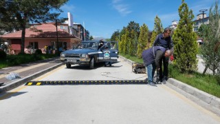 Erzincan Mengücek Gazi Eğitim ve Araştırma Hastanesinde kapan sistemi kuruldu