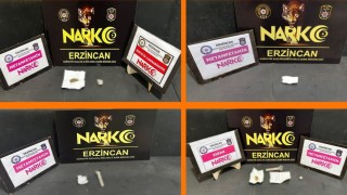 Erzincanda 5 kişiye uyuşturucu kullanmaktan işlem yapıldı