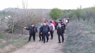 Erzincanda doğa yürüyüşü yapıldı