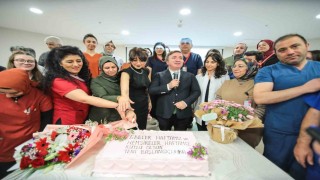 Erzincanda Ebeler ve Hemşireler Haftası kutlandı