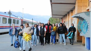 Erzincanda Engelsiz Ekspresle engeller aşıldı