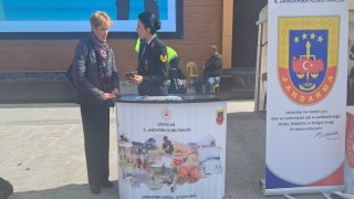 Erzincanda Jandarma KADES uygulaması hakkında bilgilendirdi