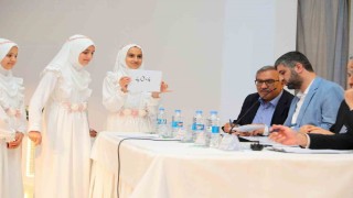 Erzincanda Umre ödüllü ezber Hadis-i Şerif yarışması düzenlendi