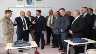 Erzurum Ticaret Borsasından Şenkayaya eğitim ve ekonomiye yönelik destek ziyaretleri