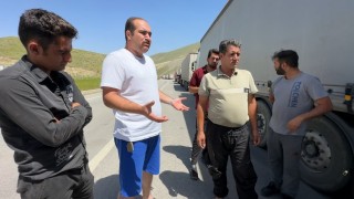 Esendere Gümrük Kapısında 10 kilometrelik tır kuyruğu
