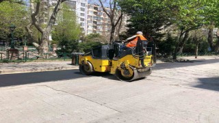 Eskişehir Adalarda bisiklet yolu çalışmaları hız kesmeden sürüyor