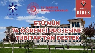 ETÜ 74 öğrenci projesine destek aldı
