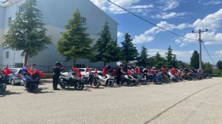 Fark edilmek ve kask kullanımına dikkat çektiler