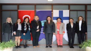 Finlandiya Büyükelçisinden Ayşe Ünlüceye ziyaret
