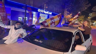 Galatasarayın şampiyonluğu Adıyamanda coşkuyla kutlandı