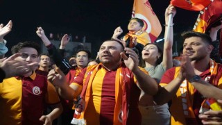 Galatasarayın şampiyonluğu Ankarada coşkuyla kutlandı