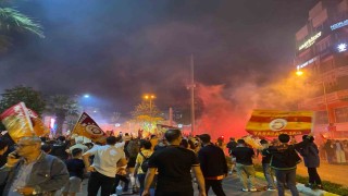 Galatasarayın şampiyonluğu Aydında coşkuyla kutlandı