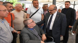 Gazeteci Ramazan Karacanın annesi toprağa verildi