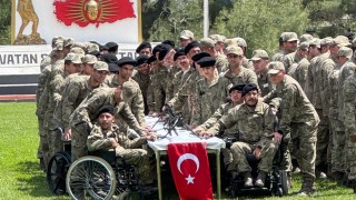 Gaziantep’te Engelli Bireyler Temsili Askerlik Töreni ile Gurur Yaşadı