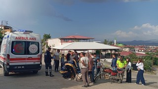 Gaziantepte motoru deviren yaşlı adam yaralandı