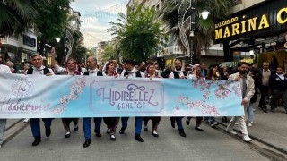 Gaziosmanpaşada Hıdırellez şenliği renkli görüntülere sahne oldu