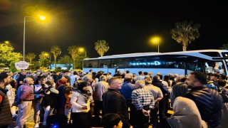 Gazipaşada hacı adayları kutsal topraklara uğurlandı