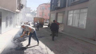 Gedizde 9 mahallede asfalt çalışması gerçekleştirildi