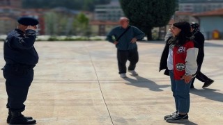 Genç kızın jandarma hayali gerçekleşti