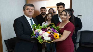 Gençlik meclisinden başkan Tutdereye 19 Mayıs ziyareti