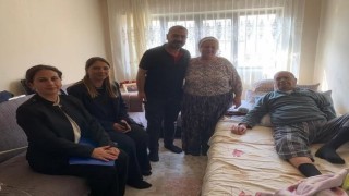 Germencik Belediyesinden hasta yatağı desteği