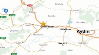 Germencikte 3.8 şiddetinde deprem