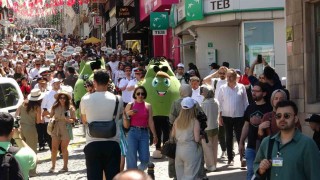 Giresunda Yeşil Lezzetler Festivali, renkli görüntüleriyle büyük ilgi gördü