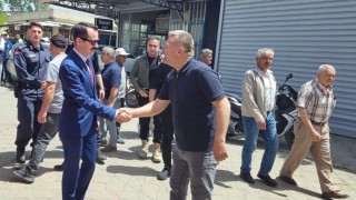 Gördes sanayi sitesi esnafı 5 bin kişilik yemek hayrı yaptı