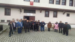 Görme engellilerden kültür gezisi
