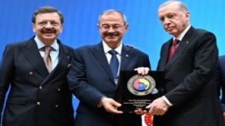 GSO TOBB delegelerine hizmet şeref belgesi verildi