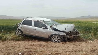 Günyüzünde trafik kazası, 1 yaralı