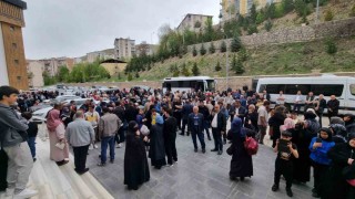 Hacı adayları Bayburttan dualarla kutsal topraklara uğurlandı