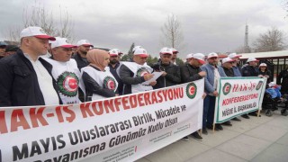 HAK-İŞ Niğdede 1 Mayısı kutladı: Emeğin ve emekçinin yanındayız