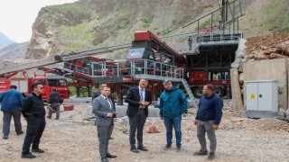 Hakkaride 150 tonluk üretim kapasiteli tesis kuruluyor