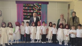 Hakkaride 4-6 yaş Kuran kurslarında yılsonu coşkusu