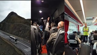Hakkarideki otobüslerde sivil polis denetimi