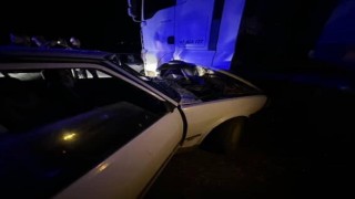 Hatayda kazada Fiat Tofaş hurdaya döndü: 2 yaralı