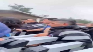 Hayvan barınağında gergin anlar