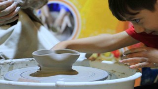 Hem çocuklar hem yetişkinler sinema gecesiyle özel anlar yaşadı