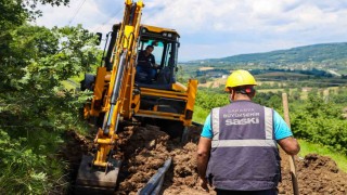 Hendekin iki mahallesine 3 bin metrelik güçlü altyapı ile kesintisiz içme suyu