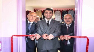 Hisarcık Aşağı Yoncaağaç köyünde açılan giyim kursunun yıl sonu sergisi