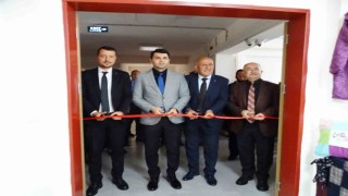 Hisarcık HEMden karma yıl sonu sergisi açıldı