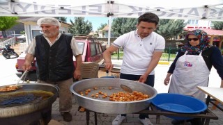 Hisarcık İlçe Devlet Hastanesinde geleneksel lokma hayrı
