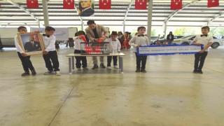 Hisarcıkta özel öğrencilerin gösterileri büyük ilgi gördü