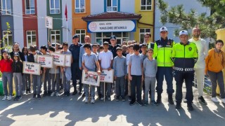 Hüyükte Karayolu Trafik Haftası etkinlikleri